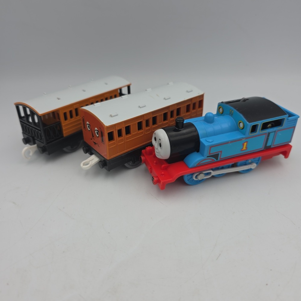 Thomas TOMY Trackmaster Train 1992 2002 Plarail Engine Tested Thomas Lot Of 3